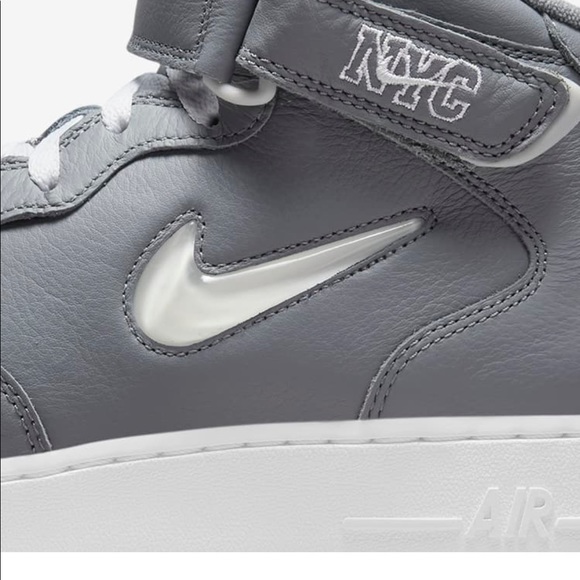 Nike Airforce 1 NYC cool gray, 8.5 W 7M - Picture 3 of 5